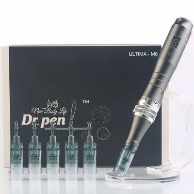 Dr. Pen Ultima M8 Επαγγελματικό Microneedling Dermapen USB Επαναφορτιζόμενο 5τμχ 32Pin Καρτρίτζ Βελόνας