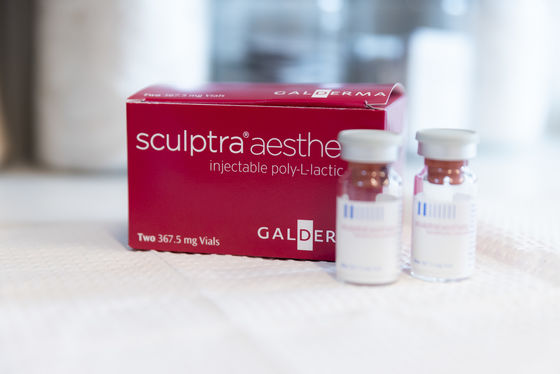 Sculptra PLLA Poly-L-Lactic Acid Butt Face Injection Sculptra red box 200mg