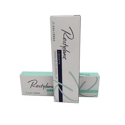 Δερματικό πληρωτικό υαλουρονικού οξέος σχεδιασμένο για την εξομάλυνση των ρυτίδων και την αποκατάσταση του όγκου του δέρματος με μακράς διάρκειας ενυδάτωση και σφριγηλότητα