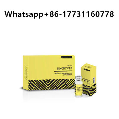 Λύσιμο σε μπουκάλι λεμονιού Λιπολίση απώλεια βάρους 10 ml X 5 μπουκάλι λεμονιού απώλεια λίπους