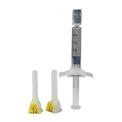 Δερμικό υλικό πληρώσεως υλικών πληρώσεως 1ml 2ml εγχύσεων αντι ρυτίδων Hyaluronic όξινο