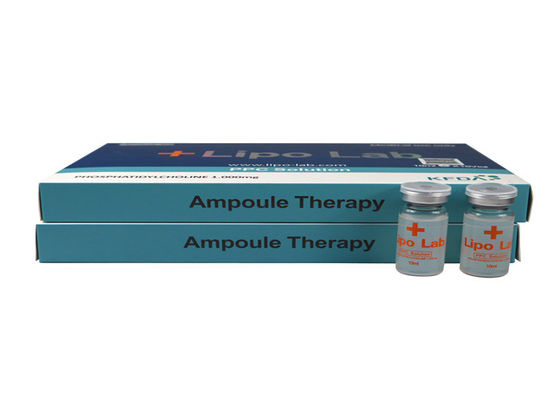 Εργαστήριο Lipo Ppcs Λύση απώλεια 8Ml x 10Vails Λύση λίπους Εισχύσεις αδυνατίσματος Εργαστήριο Lipo