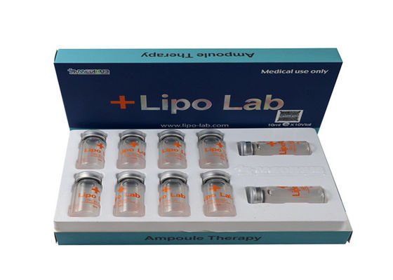 Εργαστήριο Lipo Ppcs Λύση απώλεια 8Ml x 10Vails Λύση λίπους Εισχύσεις αδυνατίσματος Εργαστήριο Lipo