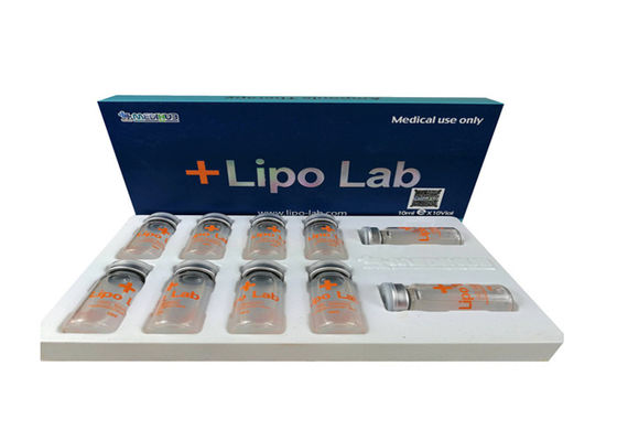 Εργαστήριο Lipo Ppcs Λύση απώλεια 8Ml x 10Vails Λύση λίπους Εισχύσεις αδυνατίσματος Εργαστήριο Lipo