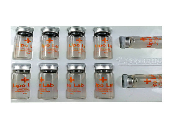 Εργαστήριο Lipo Ppcs Λύση απώλεια 8Ml x 10Vails Λύση λίπους Εισχύσεις αδυνατίσματος Εργαστήριο Lipo