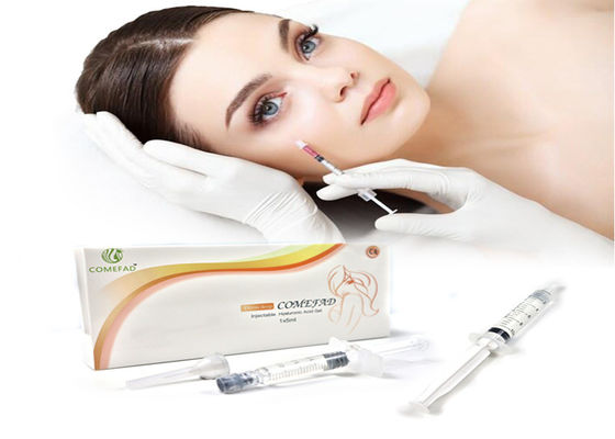 Του προσώπου δερμικό διαγώνιο συνδεμένο Hyaluronic όξινο υλικό πληρώσεως 1ml 2ml 3ml BDDE