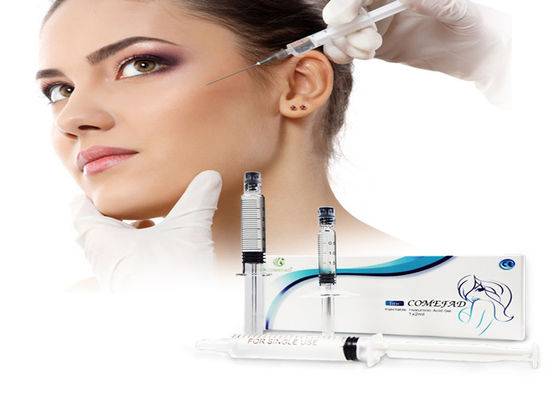 Του προσώπου δερμικό διαγώνιο συνδεμένο Hyaluronic όξινο υλικό πληρώσεως 1ml 2ml 3ml BDDE