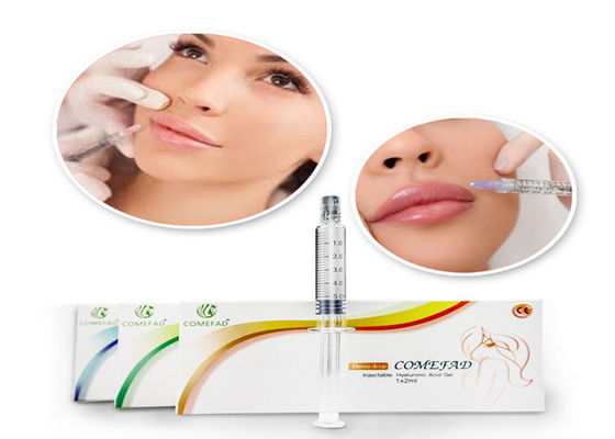 Του προσώπου δερμικό διαγώνιο συνδεμένο Hyaluronic όξινο υλικό πληρώσεως 1ml 2ml 3ml BDDE