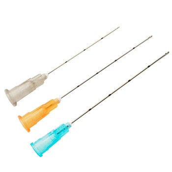 Hyaluronic αμβλιά κάννουλα Microcannula για τα δερμικά υλικά πληρώσεως 14g-34g