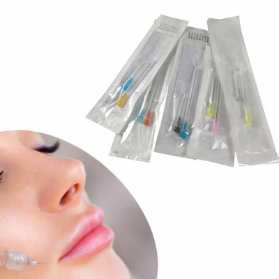 CE Micro Cannula με αμβλύ άκρο και βελόνα μεσωθεραπείας διαφόρων μεγεθών με πιστοποιητικό CE