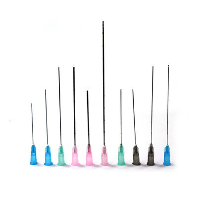 CE Micro Cannula με αμβλύ άκρο και βελόνα μεσωθεραπείας διαφόρων μεγεθών με πιστοποιητικό CE