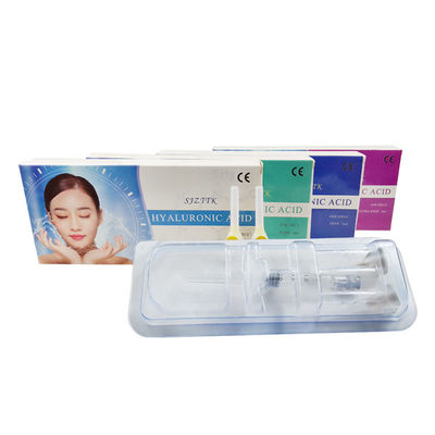 2ml εκχύσιμα Hyaluronic όξινα Hyaluronic όξινα υλικά πληρώσεως Juvederm πηκτωμάτων