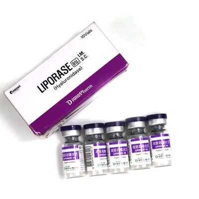 1500 IU Υαλουρονικό οξύ Δερματικά γεμιστικά 3 ml Υαλουρονιδάση Λιποράση