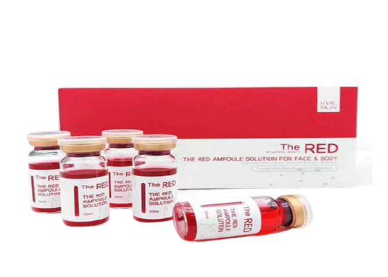 10 ml Ενέσεις διαλύσεως λιπαρών Το κόκκινο διάλυμα