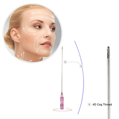 Πολυδιοξανόνα Fio De Sutura Cannula Cog Barbed Thread cog 2-1 3-1 4-1 5-1 3D 4D Lift Hilos Pdo ανύψωση νήματος