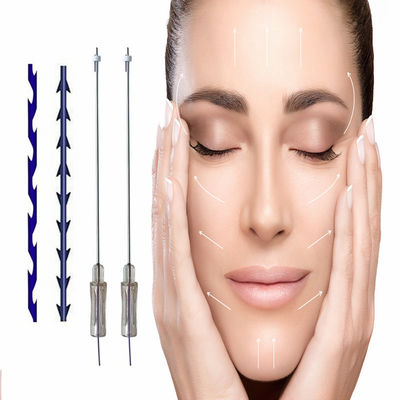 Μονό βίδα πρές Fishbone Cog 3D 4D 6D 8D PDO PCL PLLA Νήματα Face Lift