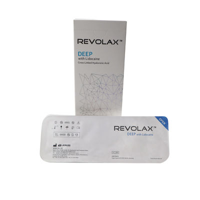24 mg/ ml Υαλουρονικό οξύ Δερματικό γεμιστήρα Revolax Deep Fine Sub-Q 1 X 1,1 ml