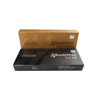 20mg/ml Hyaluronic όξινα υλικά πληρώσεως Neuramis βαθιά 1 Χ 1ml Lido ρυτίδων το χειλικό υλικό πληρώσεώς μου