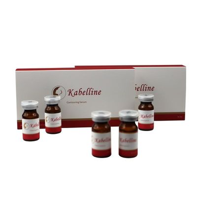 Ενέσεις διαλύσεως λίπους Kabelline 5 φιαλίδια X8ml Λύση απώλειας βάρους προσώπου και σώματος
