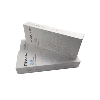 Hyaluronic όξινο υλικό πληρώσεως Κορέα Revolax με Lido βαθύ 1.1ml