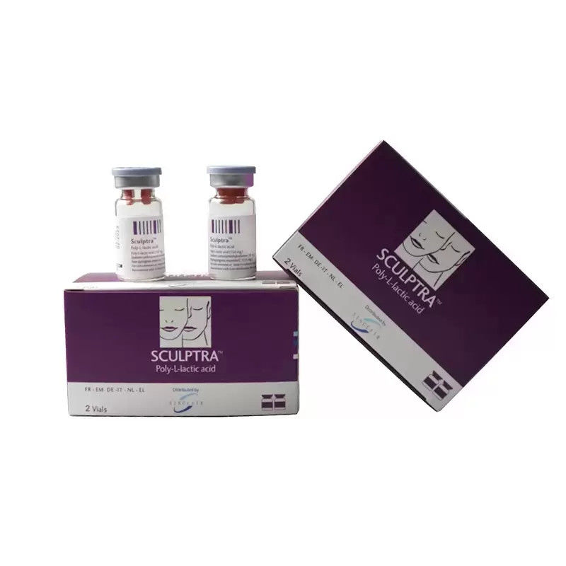 δερματικό γεμιστήρα PLLA Poly- L- Lactic Acid Demal Filler Αντιγήινη πλαστική χειρουργική επέμβαση προσώπου (2 φιαλίδια X 5ml)