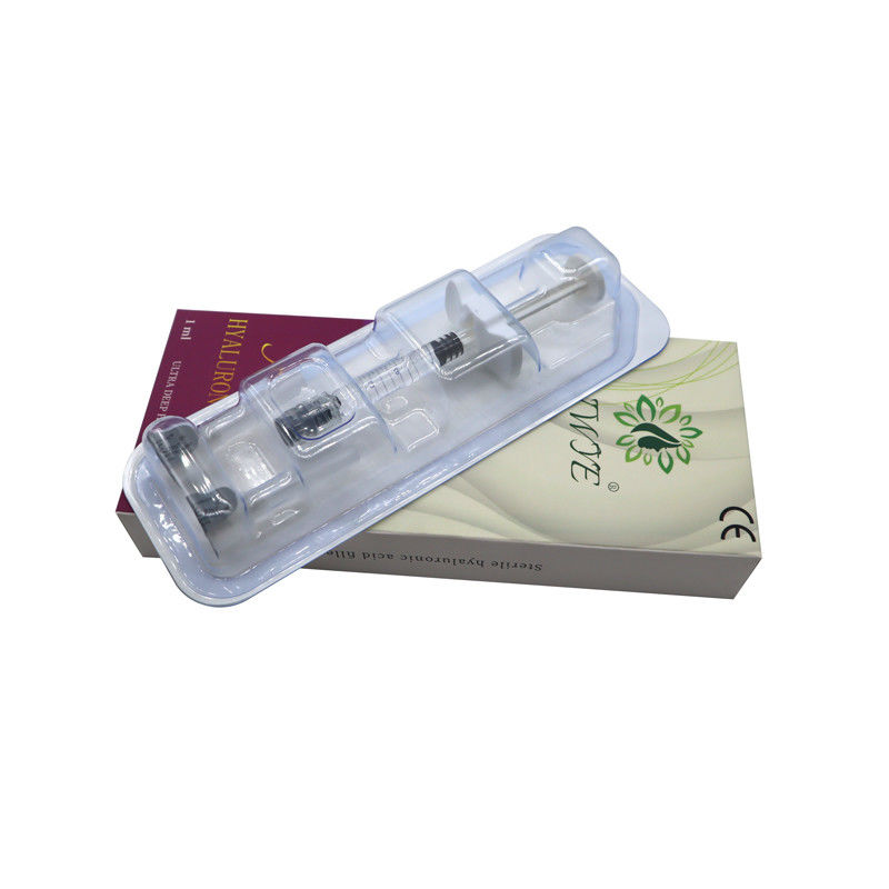 Hyaluronic όξινος δερμικός βαθύς τύπος υλικών πληρώσεως 3ml 5ml αύξησης γλουτών εξαιρετικά