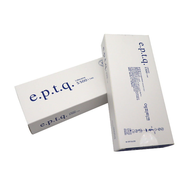 EPTQ e.p.t.q Υαλουρονικό νάτριο με διασταυρωτική σύνδεση CE Certified HA Dermal Filler 24mg/ml