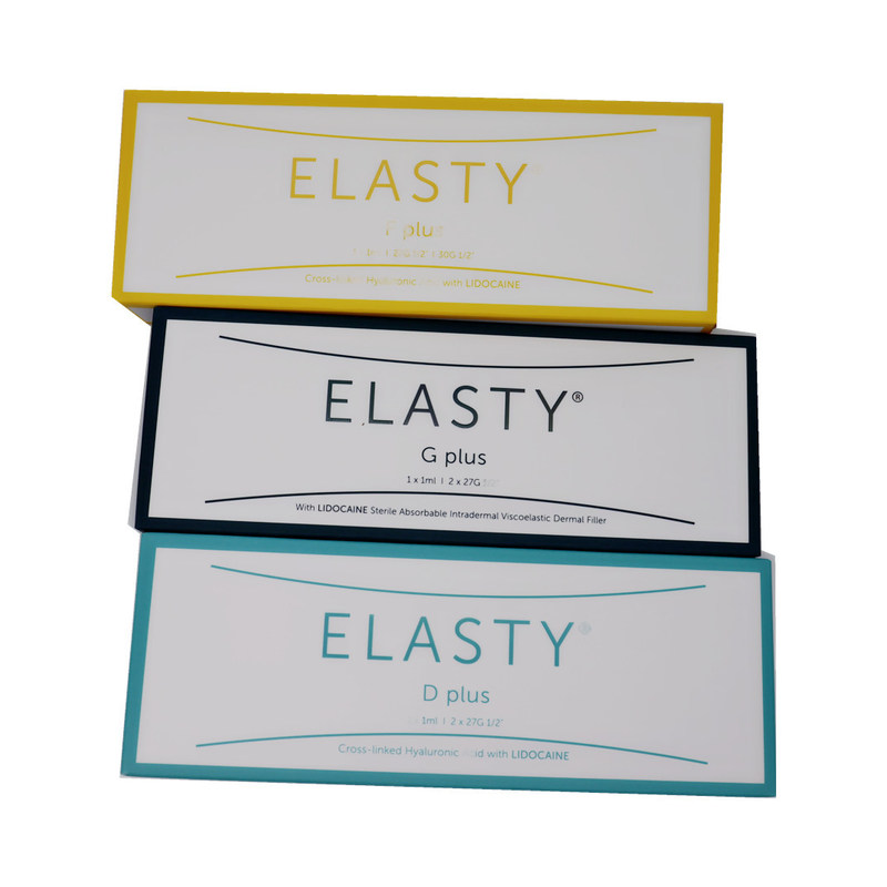 Elasty 1.1ml 2 Syringes Injectable Cosmetics Cross Linked Hyaluronic Acid