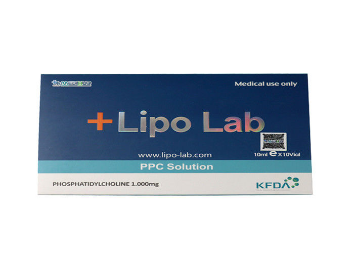 Εργαστήριο Lipo Ppcs Λύση απώλεια 8Ml x 10Vails Λύση λίπους Εισχύσεις αδυνατίσματος Εργαστήριο Lipo